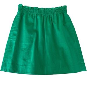 J. Crew Green A-Line Skirt